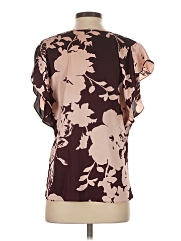 White House Black Market Short Sleeve Blouse (view 2)