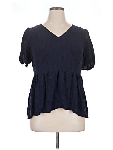 Lane Bryant Short Sleeve Blouse (view 1)