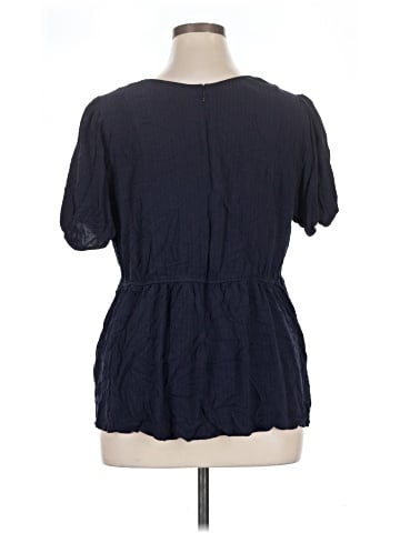 Lane Bryant Short Sleeve Blouse (view 2)