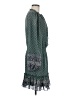 Veronica Beard 100% Silk Paisley Green Casual Dress Size 8 - photo 4