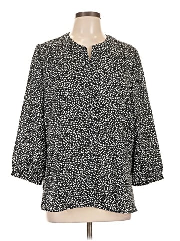 Jachs Girlfriend 3/4 Sleeve Blouse (view 1)