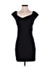 Express Solid Black Cocktail Dress Size M - photo 1