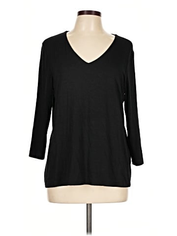 Chico's 3/4 Sleeve T-Shirt (view 1)
