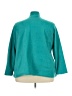 Woman Within 100% Polyester Teal Pullover Sweater Size 26 (2X) - photo 2