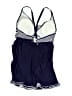 Unbranded Stripes Blue One Piece Swimsuit Size XL - photo 2