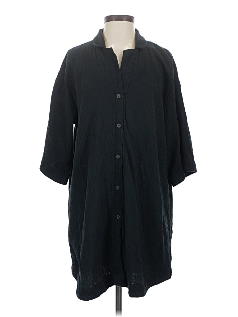Pre-owned Madewell Casual Dress In Black