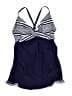 Unbranded Stripes Blue One Piece Swimsuit Size XL - photo 1