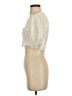 Zara Ivory Short Sleeve Blouse Size S - photo 5