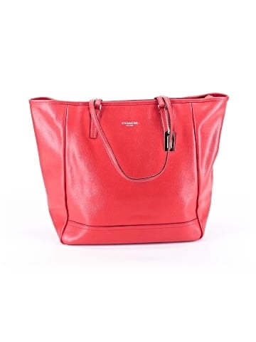 Coach Leather Tote (view 1)