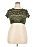 Torrid Green Short Sleeve Top Size 2X Plus (2) - photo 1