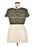 Torrid Green Short Sleeve Top Size 2X Plus (2) - photo 2