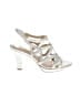 Naturalizer Metallic Silver Sandals Size 7 - photo 1