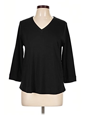 Chico's 3/4 Sleeve T-Shirt (view 1)