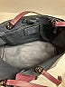 Coach 100% Leather Burgundy Leather Tote One size - photo 4