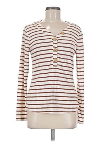 Maurices Long Sleeve Henley (view 1)
