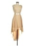 Assorted Brands Tan Cocktail Dress Size M - photo 1