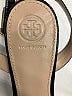 Tory Burch 100% Leather Black Sandals Size 10 1/2 - photo 3