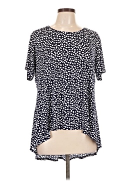 Susan Graver Short Sleeve Blouse