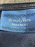Simply Vera Vera Wang 100% Polyester Black Short Sleeve Blouse Size L - photo 7