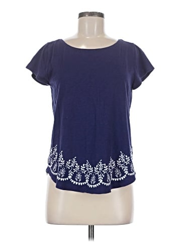 Ann Taylor LOFT Short Sleeve T-Shirt (view 1)