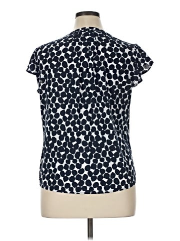 Calvin Klein Short Sleeve Blouse (view 2)