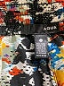 Aqua Print Black Sweatpants Size L - photo 7
