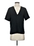 A.L.C. Black Short Sleeve Top Size 4 - photo 1