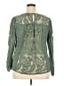 Torrid Green 3/4 Sleeve Blouse Size 2X Plus (2) - photo 2