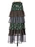 Allison Paisley Green Casual Skirt Size M - photo 2