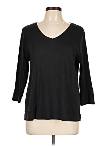 Chico's 3/4 Sleeve T-Shirt (view 1)