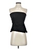 Zara 100% Polyurethane Black Tube Top Size S - photo 1