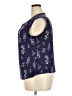 Attention Purple Sleeveless Blouse Size 2X - photo 5
