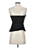Zara 100% Polyurethane Black Tube Top Size S - photo 2