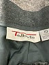 Talbots 100% Wool Chevron-herringbone Black Athletic Shorts Size 10 - photo 3
