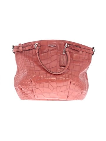 Coach Factory Leather Satchel (view 1)
