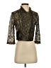 Umgee Solid Black 3/4 Sleeve Blouse Size S - photo 1