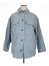 Everlane 100% Cotton Blue Coat Size XL - photo 1