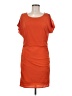 Jessica Simpson 100% Polyester Solid Orange Casual Dress Size 6 - photo 1