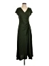 Max Studio Solid Green Casual Dress Size S - photo 1