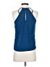 H&M Blue Sleeveless Blouse Size 4 - photo 2