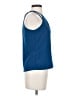 H&M Blue Sleeveless Blouse Size 4 - photo 4
