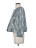 Emporio Armani Chevron-herringbone Silver Blazer Size S (estimated) - photo 5