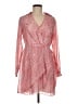 MICHAEL Michael Kors 100% Polyester Pink Casual Dress Size M - photo 1