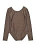 Leveret Solid Brown Leotard Size S (kids) - photo 1