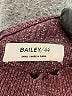 Bailey 44 Burgundy Long Sleeve Top Size S - photo 7