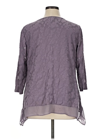 Simply Vera Vera Wang 3/4 Sleeve Blouse (view 2)