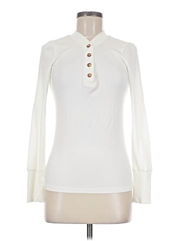 Ann Taylor LOFT Long Sleeve T-Shirt (view 1)