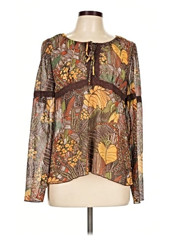 Xhilaration Long Sleeve Blouse (view 1)