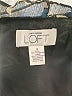 Ann Taylor LOFT 100% Polyester Paisley Blue Cocktail Dress Size 0 - photo 7