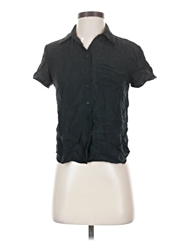 Jones New York Short Sleeve Silk Top (view 1)